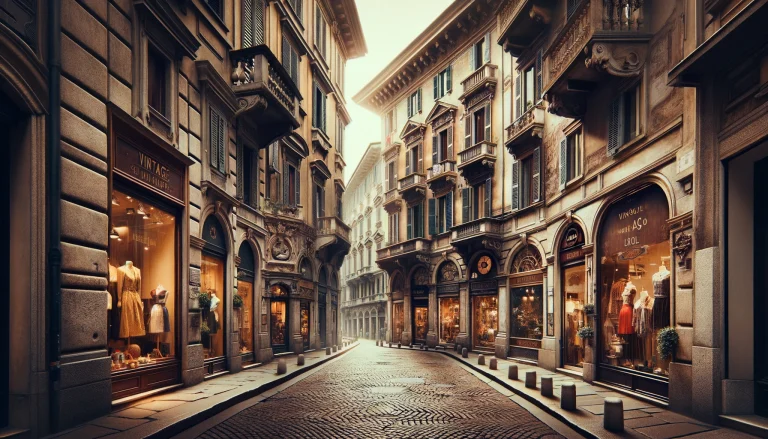 Vintage shops in Milan