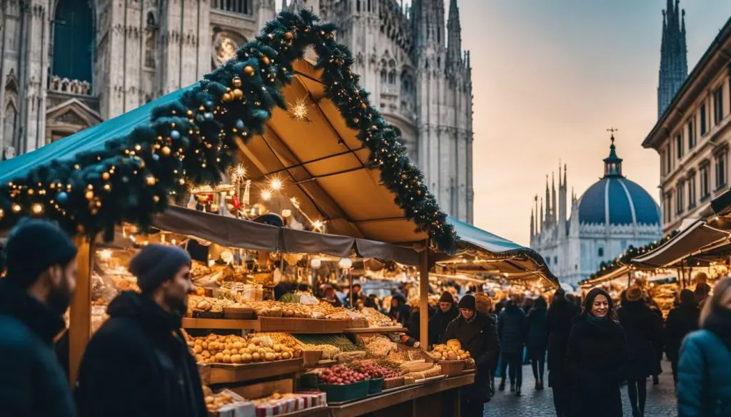Christmas markets in Milan