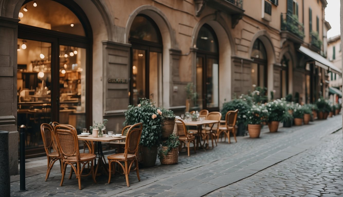 Vibrant cafes, cobblestone streets, and stylish boutiques in Milan's charming hidden corners