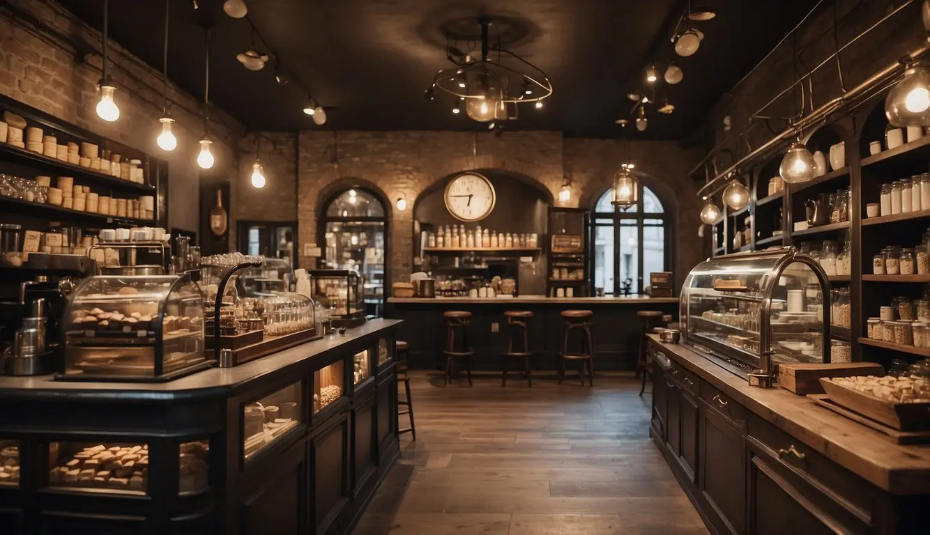 Milan specialty coffee shops exude history and tradition with vintage decor, artisanal coffee equipment, and shelves lined with coffee beans from around the world