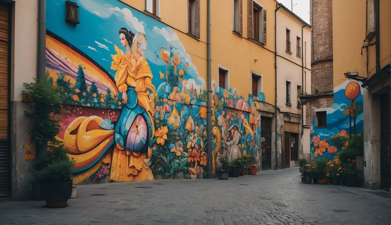 Colorful murals cover the walls of Milan's neighborhoods, showcasing the city's vibrant street art scene. From the bustling streets to hidden alleys, art lovers can discover the best of Milan's urban artwork