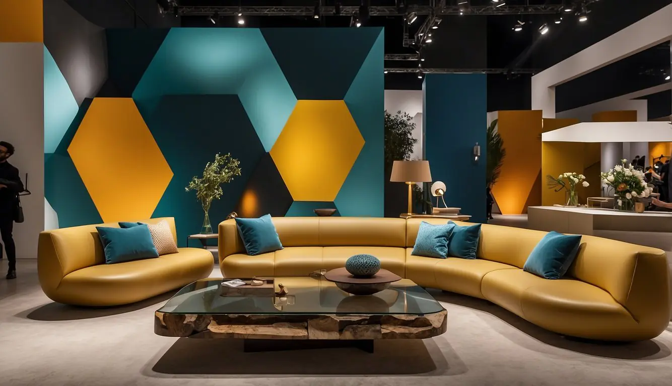 Vibrant colors, sleek lines, and innovative materials fill the space at Salone del Mobile 2024. Cutting-edge furniture and lighting designs create a modern and sophisticated atmosphere