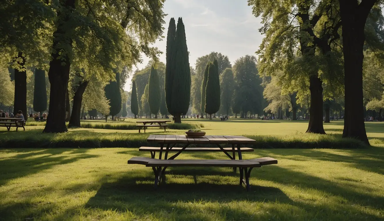 Lush green parks in Milan offer ideal picnic spots