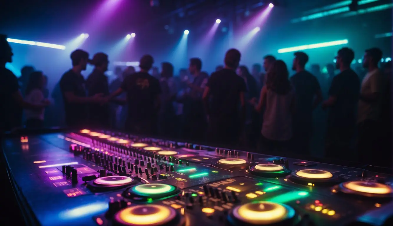 Crowded dance floors pulse with neon lights. DJs spin beats in dimly lit underground clubs, where the energy of Milan's nightlife thrives