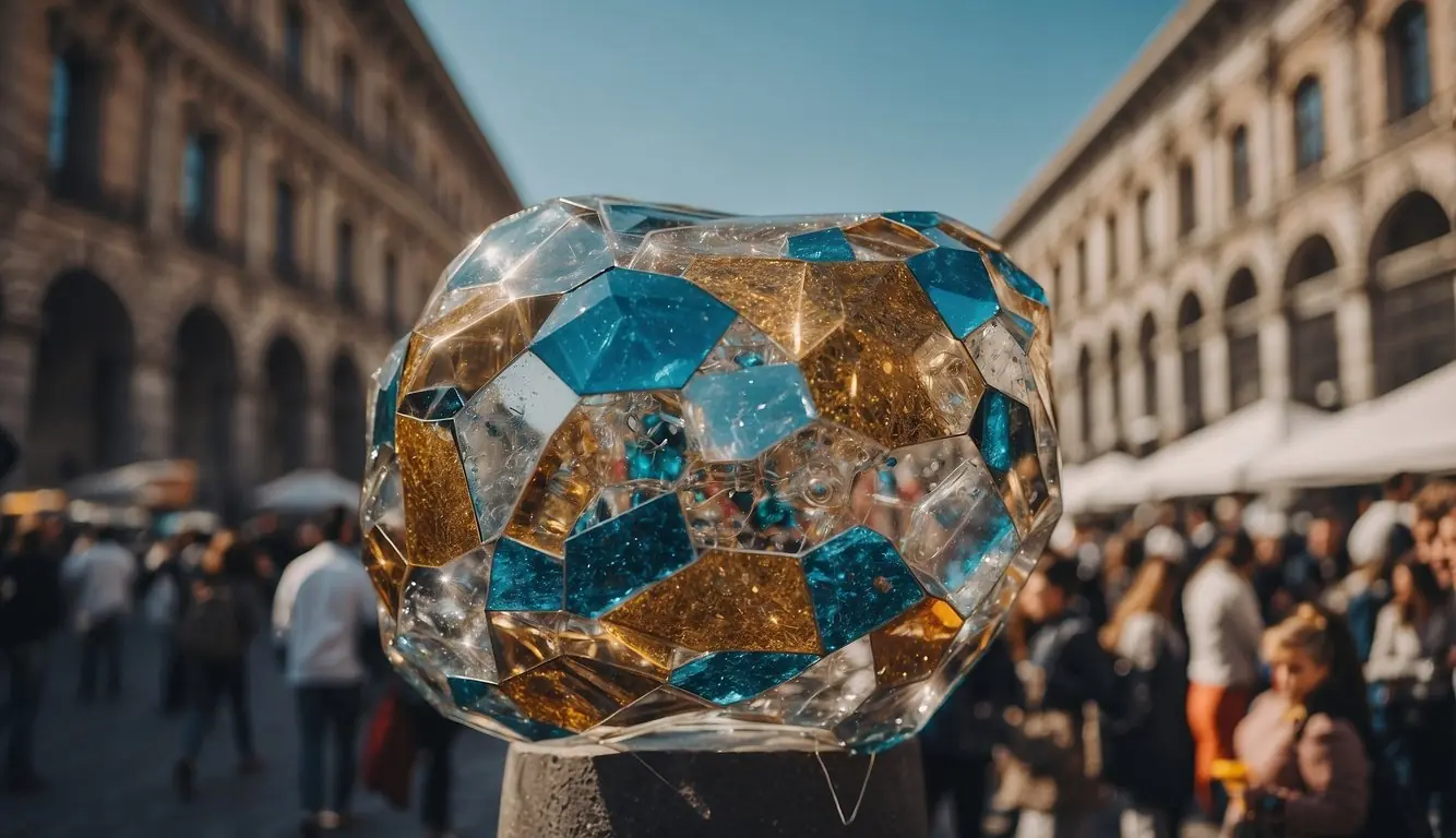 The bustling streets of Milan are filled with vibrant pop-up venues and art installations, showcasing the latest in design innovation during Milan Design Week