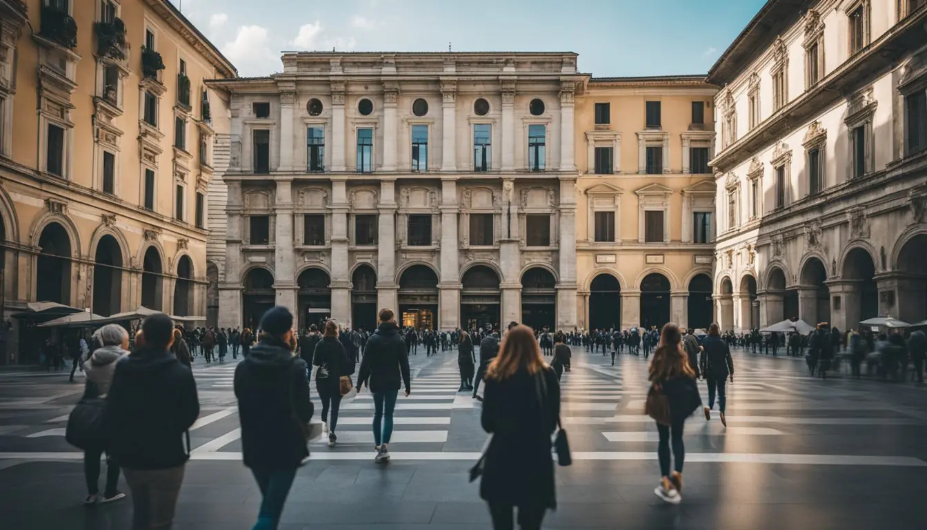 Visitors explore Milan's cultural landmarks and historical sites. The city's attractions come to life through guided tours and immersive experiences